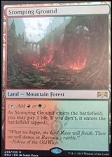 Magic The Gathering MTG STOMPING GROUND Ravnica Allegiance LP