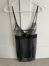 Vintage Victoria's Secret Women's Lingerie Babydoll Slip Size Small Lot 2-NICE