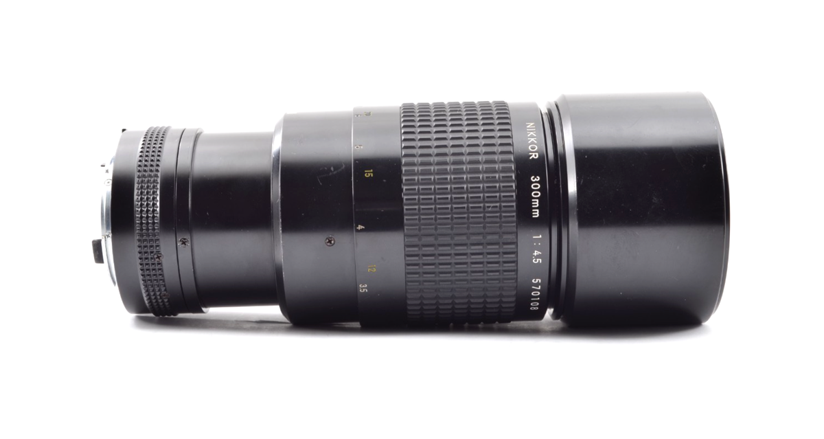 RARE!!!【Mint】Nikon NIKKOR 300mm f/4.5 Ais Ai-s Lens From Japan