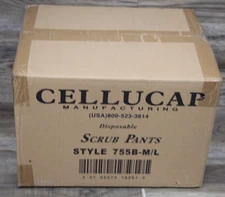 CELLUCAP 30 PACK SCRUB PANTS STYLE 755B-M/L