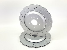 FOR AUDI RS7 2013-2018 PERFORMANCE REAR WAVEY BRAKE DISC DISCS PAIR 4G8615601E