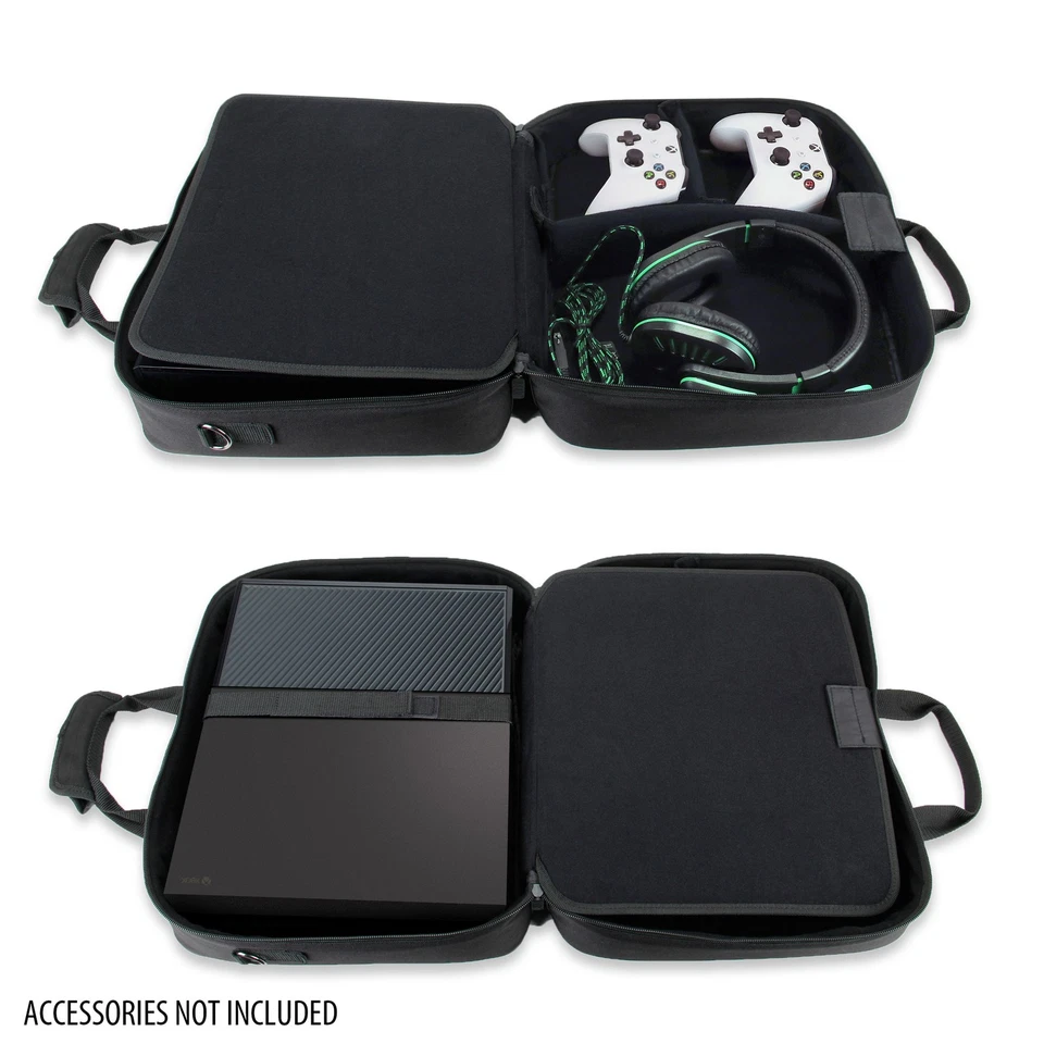 USA GEAR Console Carrying Case - Xbox Travel Bag with Customizable Interior - Image 3 of 4