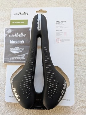 Selle Italia Max Flite Boost Superflow Gel Saddle - Titanium, L3 - Used 1 ride