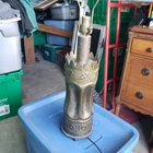 Trench art Brass shell lamp Beautiful Work Large Vintage WW 1 Military