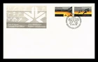 Dr Jim Stamps Canada 11Th Commonwealth Games 1978 Setenant Pair First Day Cover