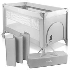 Lettino da viaggio pieghevole per neonati con materasso a due livelli PILO