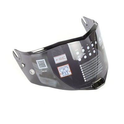 LS2 Dark Smoke Shield w/Pinlock Pins for Thunder Helmets- 04-088