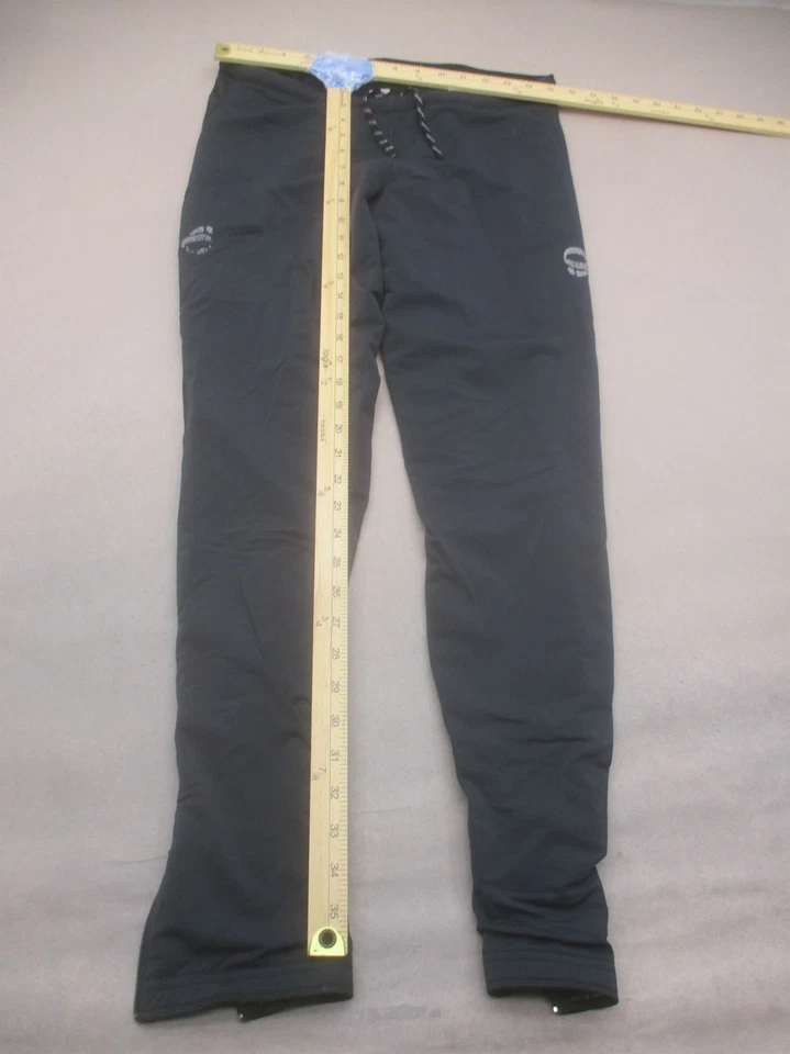 Calça elástica Pearl Izumi tamanho G feminina preta ciclismo lã concha cordão 861 - Imagem 2 de 4