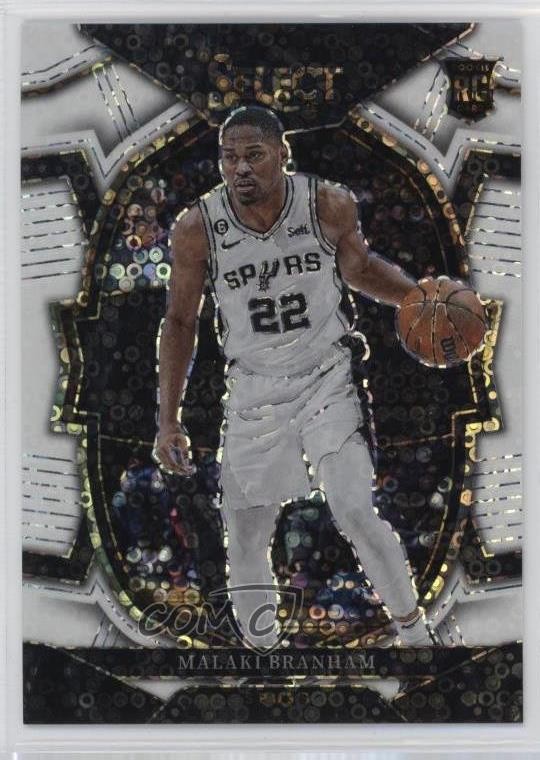 2022 Select Concourse White Disco Prizm 13/75 Malaki Branham #95 Rookie RC k7n