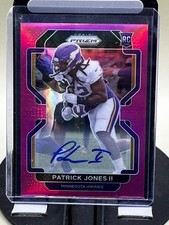 2021 Panini Prizm Rookie Pink Prizm Auto Patrick Jones II #437 Auto