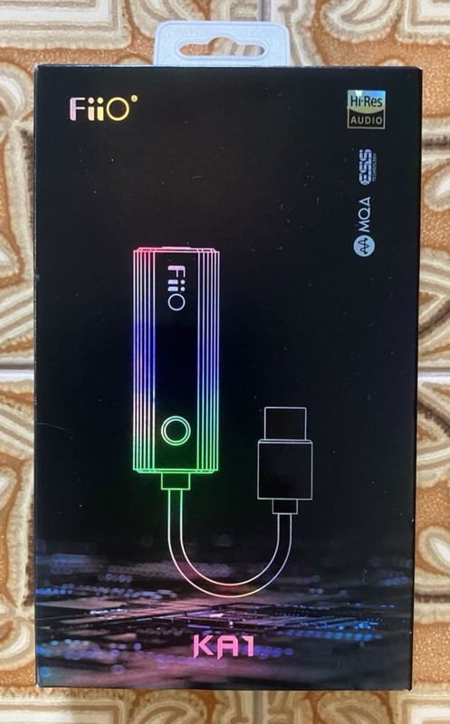 Fiio KA1 USB / Apple Lightning Hi-Res DAC & Headphone adapter / amplifier