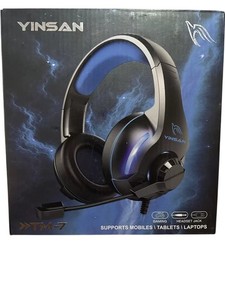 YINSAN TM-7 Gaming Headset For Mobiles Tablets Laptops Adjustable Microphone