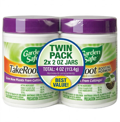 2 Pack Garden Safe Takeroot Rooting Hormone, New Plants Growth Powder - 2 Oz