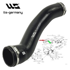 Turboschlauch Ladeluftschlauch für MITSUBISHI LANCER VIII 1.8 DID 1505A541