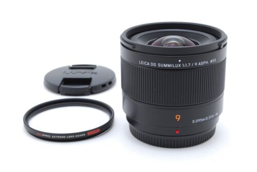 〈Mint〉Panasonic LUMIX Micro Four Thirds Lens Leica DG SUMMILUX 9mm F1.7 ASPH