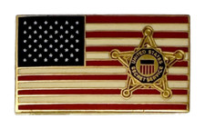 UNITED STATES FLAG LAPEL PIN: Secret Service