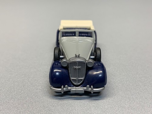 Horch 853 A Roadster Oldtimer Cabriolet Cabrio convertible offen Praline H0 1:87 - Picture 10 of 12
