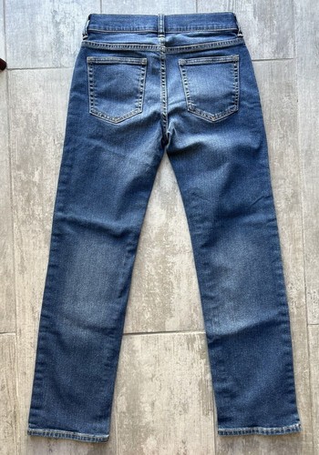 Gap Kids Straight Leg Medium Wash Stretch Jeans Boys Everyday School Casual 10 - Picture 9 of 9
