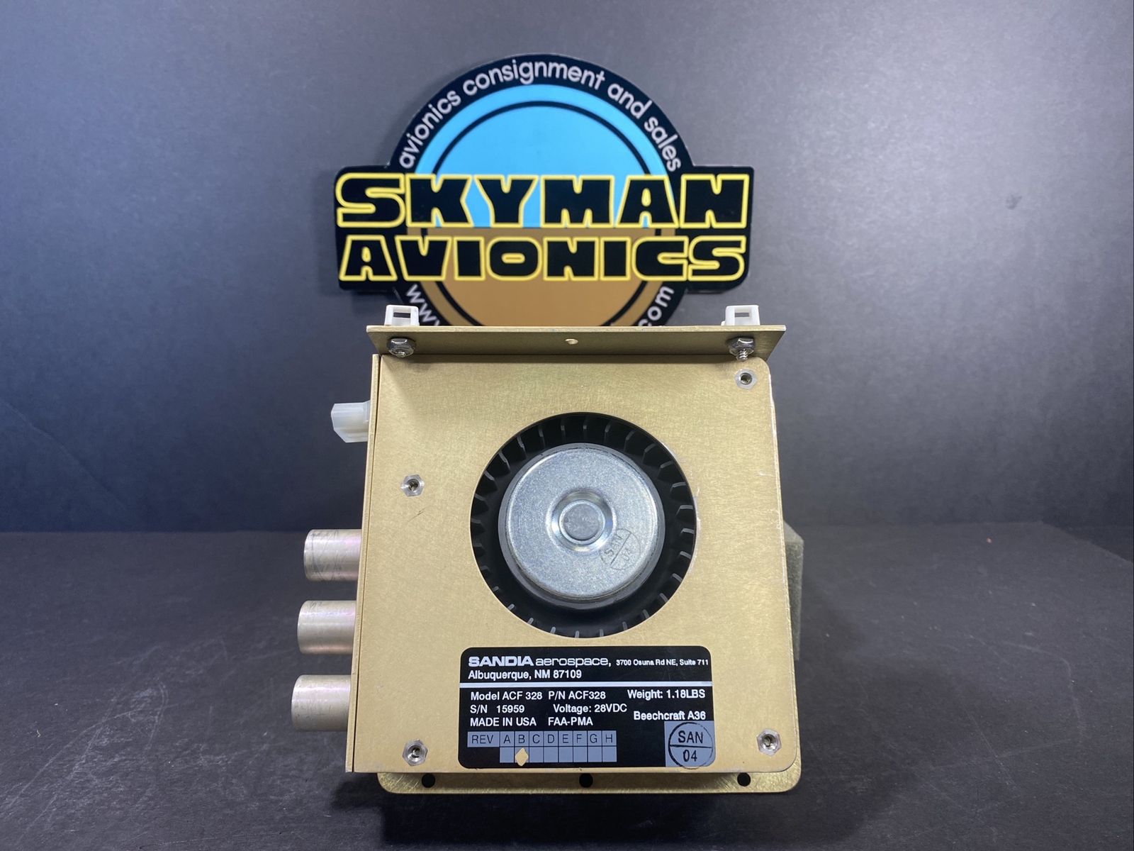 Sandia 28V Avionics Fan | eBay