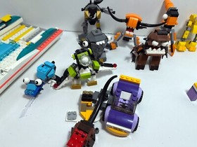 LEGO Friends LOT: Emma's Studio 3936, Fire Lion 41192, boat 41381, mixels.