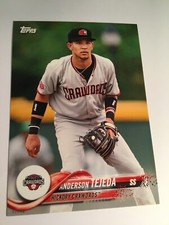 2018 Topps Pro Debut Jumbo 5x7 Anderson Tejada Crawdads 12 04/49