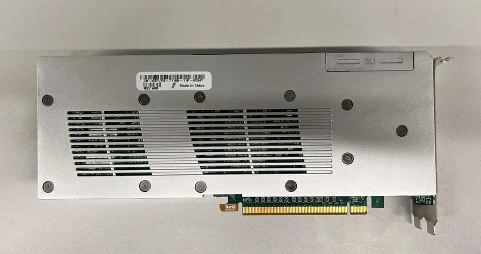 9PJP3 DELL NVIDIA QUADRO FX 4800 1.5GB GDDR3 GPU GRAPHICS 900-50607-1700-000 - Image 2 of 2