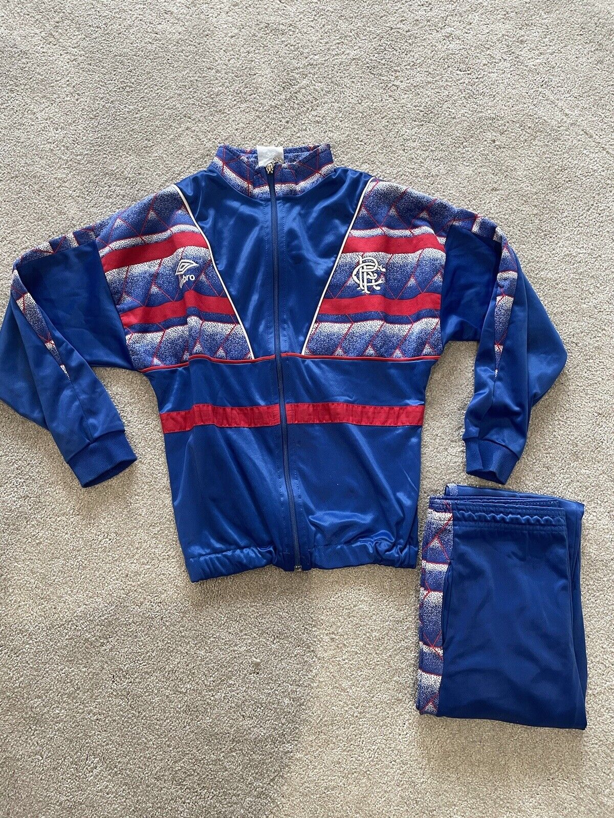 Glasgow Rangers Original 1987 tracksuit jacket 30-32