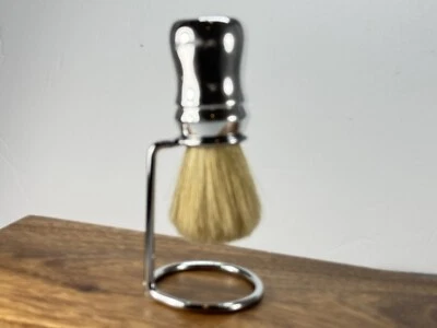 Proraso Professional Shaving Brush By Omega & Brush Stand Set Man Gift Holidays - Image 1 of 4