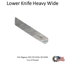 Lower Knife Wide Pegasus Overlock EXT Machine