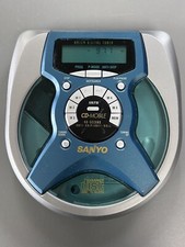 SANYO CDP-245 Portable AM/FM Stereo Radio CD/MP3 PLAYER - Tested