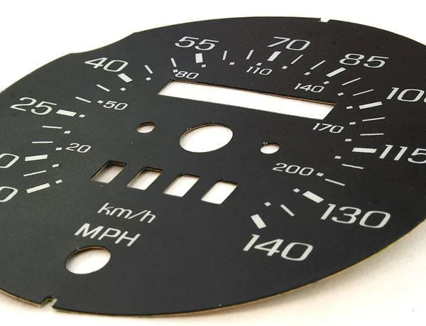 1985-1988 Ford Thunderbird 140 MPH Motorsport Replacement Face Speedo Conversion - Image 3 of 4
