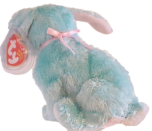 TY BEANIE BABIES 2001 SN 4513 – SPRING THE BUNNY RABBIT – RETIRED - Picture 4 of 10