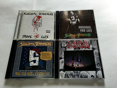 Suicidal Tendencies Japan Edition 4 CD Sets Robert Trujillo Mike