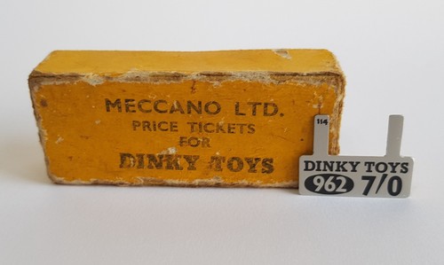 Dinky Toys 962, Muir Hill Dump Truck Original Price Tag 7'0 Mint Condition - Picture 5 of 5
