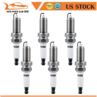 6Pcs Iridium Spark Plugs for Kia K900 Stinger for Genesis G70 3.3L 2019-2020