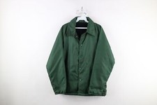 Vintage 60s 70s Streetwear Mens Medium Distressed Lined Coach Coaches Jacket USA