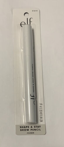 elf Clear Brow Pencil for Eyebrow Definition - Shape and Stay Wax- Clear #21612