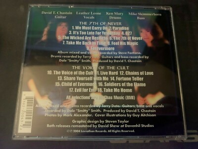 Chastain The 7th of Never CD Amazon.com: The 7th of Never