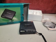 Sony Discman Mega Bass D-66 Portable CD Compact Disc Player Parts Only 