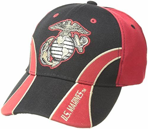 Fox Outdoor 78-416 Embroidered Ball Cap, Marines Guard/Red/Black - Bild 1 von 3