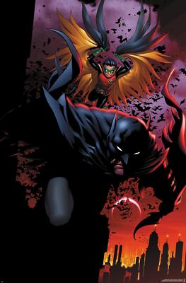 DC Comics Batman - Batman and Robin Attack - Poster