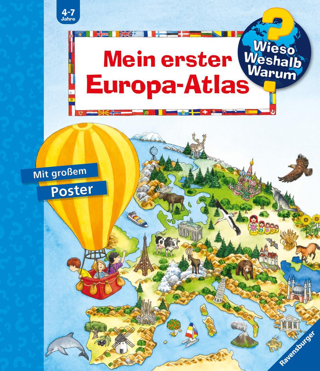 Andrea Erne Wieso? Weshalb? Warum?: Mein Erster Europa-atlas