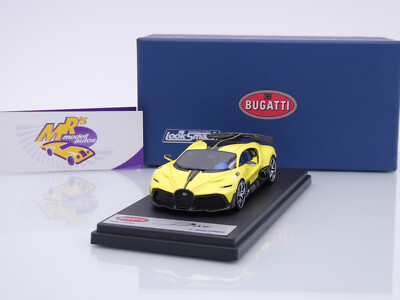 Look Smart LS497C # Bugatti Divo Baujahr 2018 '' Jaune Saufre Glossy '' 1:43 NEU