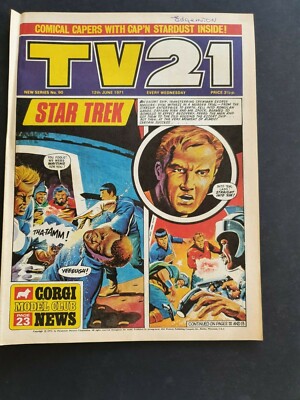 TV 21 COMIC No 90 12th JUNE 1971 VNC