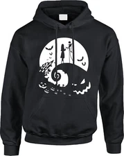 Jack Sally Couple Comedy Holiday Movie Halloween Christmas Nightmare Mens Hoodie