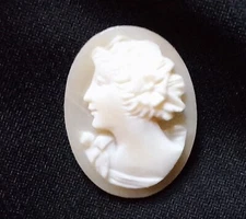 Cameo Loose Unmounted Woman in a Classical Profile Pose
