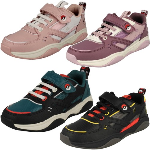 Kinder Pokémon Sammlung von Clarks Charakter detaillierte Turnschuhe "Grip Pearl" - Bild 1 von 37