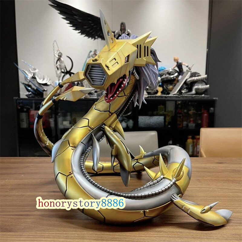デジモンアドベン PVC製 26cm メタルシードラモン　フィギュア デジモンアドベン PVC製 フィギュア ガレージキット メタル