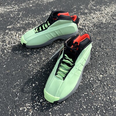 Krazy 1. Kobes mens mint color Adidas Crazy 1 Kobe Bryant Retro Mint Green Basketball Shoes  main image 4