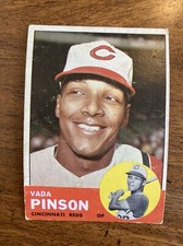 1963 Topps Vada Pinson #265 EX!!